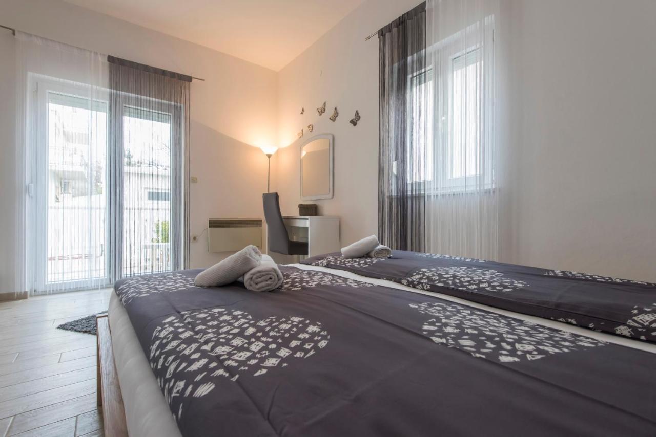 Apartman Miki Borik Zadar Bagian luar foto